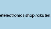 Sunsetelectronics.shop.rakuten.com Coupon Codes
