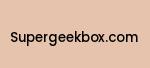 supergeekbox.com Coupon Codes