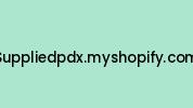 Suppliedpdx.myshopify.com Coupon Codes