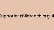 Supporter.childreach.org.uk Coupon Codes