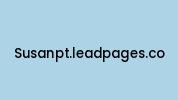 Susanpt.leadpages.co Coupon Codes