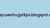 Suzzycuesfrugaltips.blogspot.com Coupon Codes