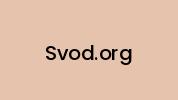Svod.org Coupon Codes