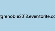 Swgrenoble2013.eventbrite.com Coupon Codes