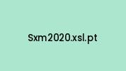 Sxm2020.xsl.pt Coupon Codes