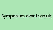 Symposium-events.co.uk Coupon Codes