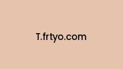 T.frtyo.com Coupon Codes