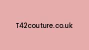 T42couture.co.uk Coupon Codes