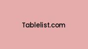 Tablelist.com Coupon Codes
