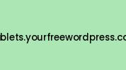 Tablets.yourfreewordpress.com Coupon Codes