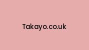 Takayo.co.uk Coupon Codes