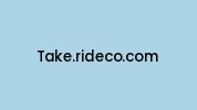 Take.rideco.com Coupon Codes