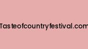 Tasteofcountryfestival.com Coupon Codes