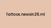 Tattoos.newsin26.ml Coupon Codes