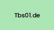 Tbs01.de Coupon Codes