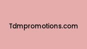Tdmpromotions.com Coupon Codes