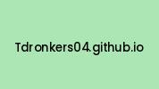 Tdronkers04.github.io Coupon Codes