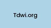 Tdwi.org Coupon Codes