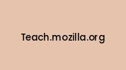 Teach.mozilla.org Coupon Codes