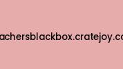 Teachersblackbox.cratejoy.com Coupon Codes
