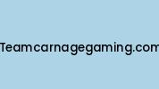 Teamcarnagegaming.com Coupon Codes
