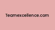 Teamexcellence.com Coupon Codes