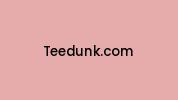 Teedunk.com Coupon Codes