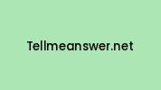 Tellmeanswer.net Coupon Codes