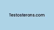 Testosterons.com Coupon Codes