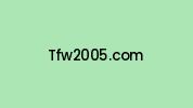 Tfw2005.com Coupon Codes