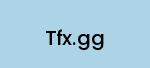 tfx.gg Coupon Codes