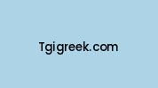 Tgigreek.com Coupon Codes