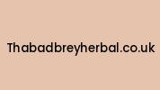 Thabadbreyherbal.co.uk Coupon Codes