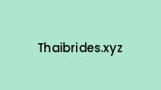 Thaibrides.xyz Coupon Codes