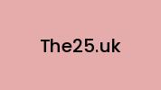 The25.uk Coupon Codes