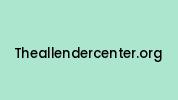 Theallendercenter.org Coupon Codes