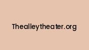 Thealleytheater.org Coupon Codes