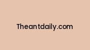 Theantdaily.com Coupon Codes
