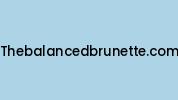 Thebalancedbrunette.com Coupon Codes