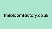 Thebloomfactory.co.uk Coupon Codes