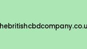 Thebritishcbdcompany.co.uk Coupon Codes
