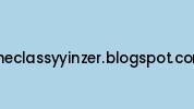 Theclassyyinzer.blogspot.com Coupon Codes