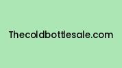 Thecoldbottlesale.com Coupon Codes