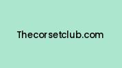 Thecorsetclub.com Coupon Codes