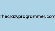 Thecrazyprogrammer.com Coupon Codes