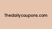 Thedailycoupons.com Coupon Codes