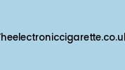 Theelectroniccigarette.co.uk Coupon Codes