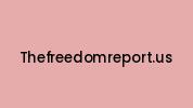 Thefreedomreport.us Coupon Codes