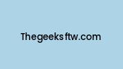 Thegeeksftw.com Coupon Codes