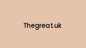 Thegreat.uk Coupon Codes
